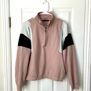 Color Block Quarter Zip